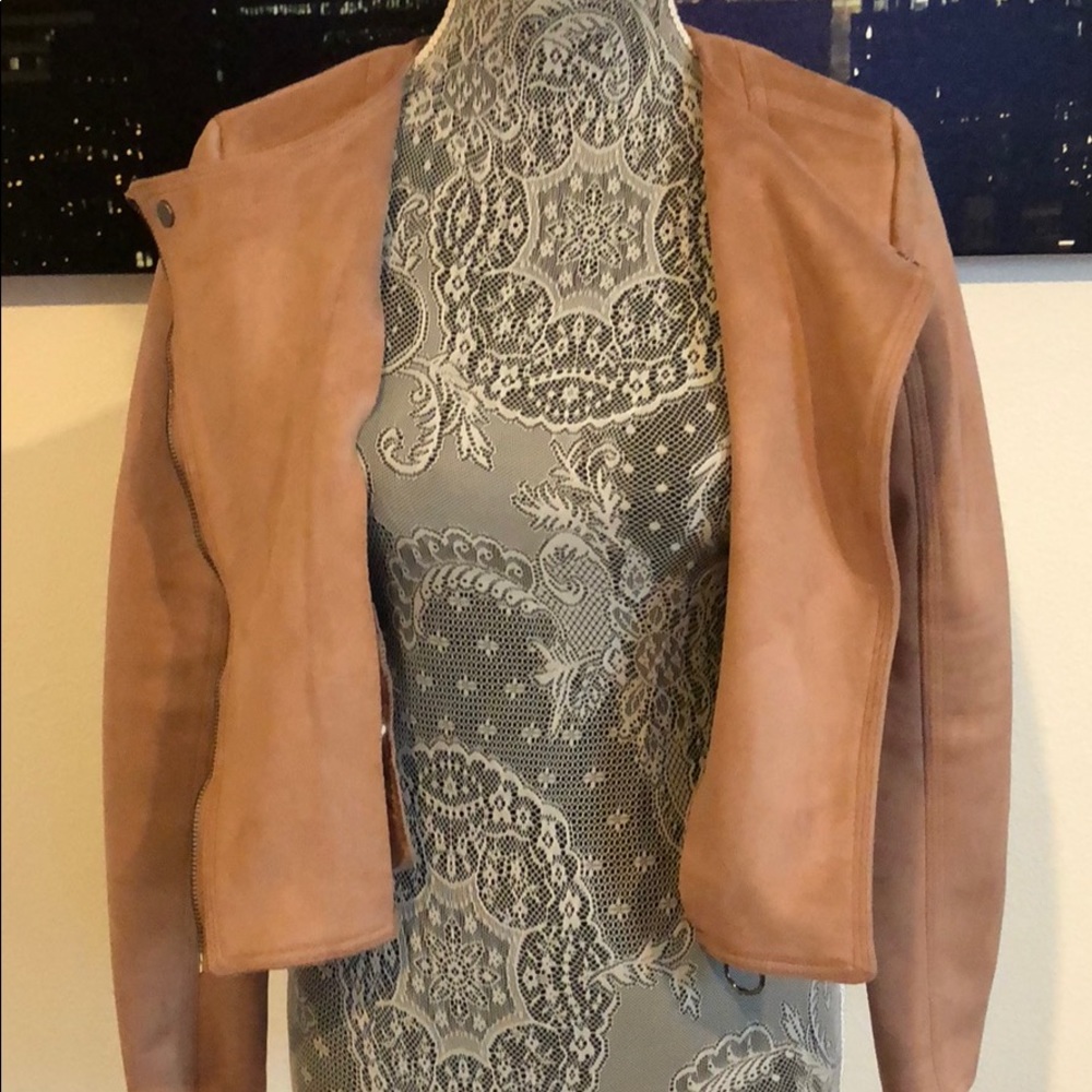 Pink Suede Jacket - Picture 3 of 3
